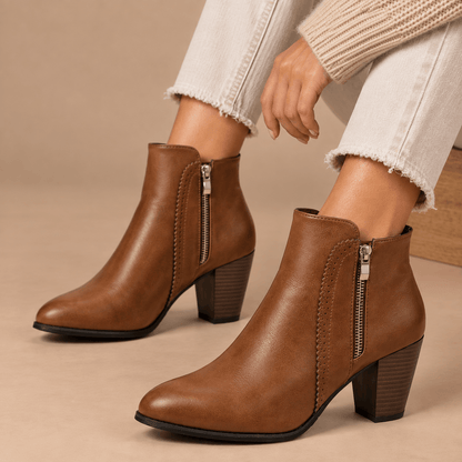 Women's Hensley Retro Chunky-Heel Boots