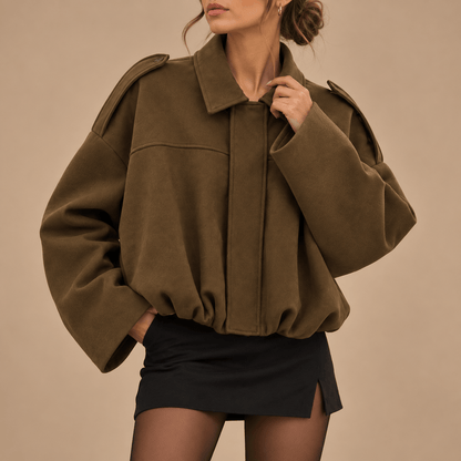 Women's Marielle Vintage Suede Statement Jacket
