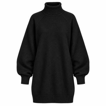 Women's Noralie Oversized High-Neck Jumper Dress