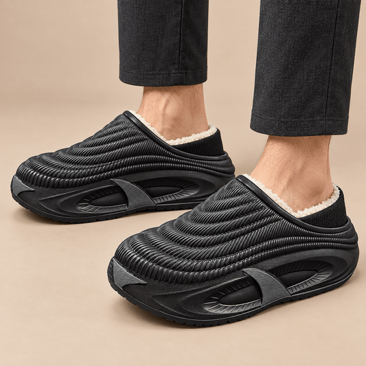Men's Alden Fleece-Lined Chunky Slippers