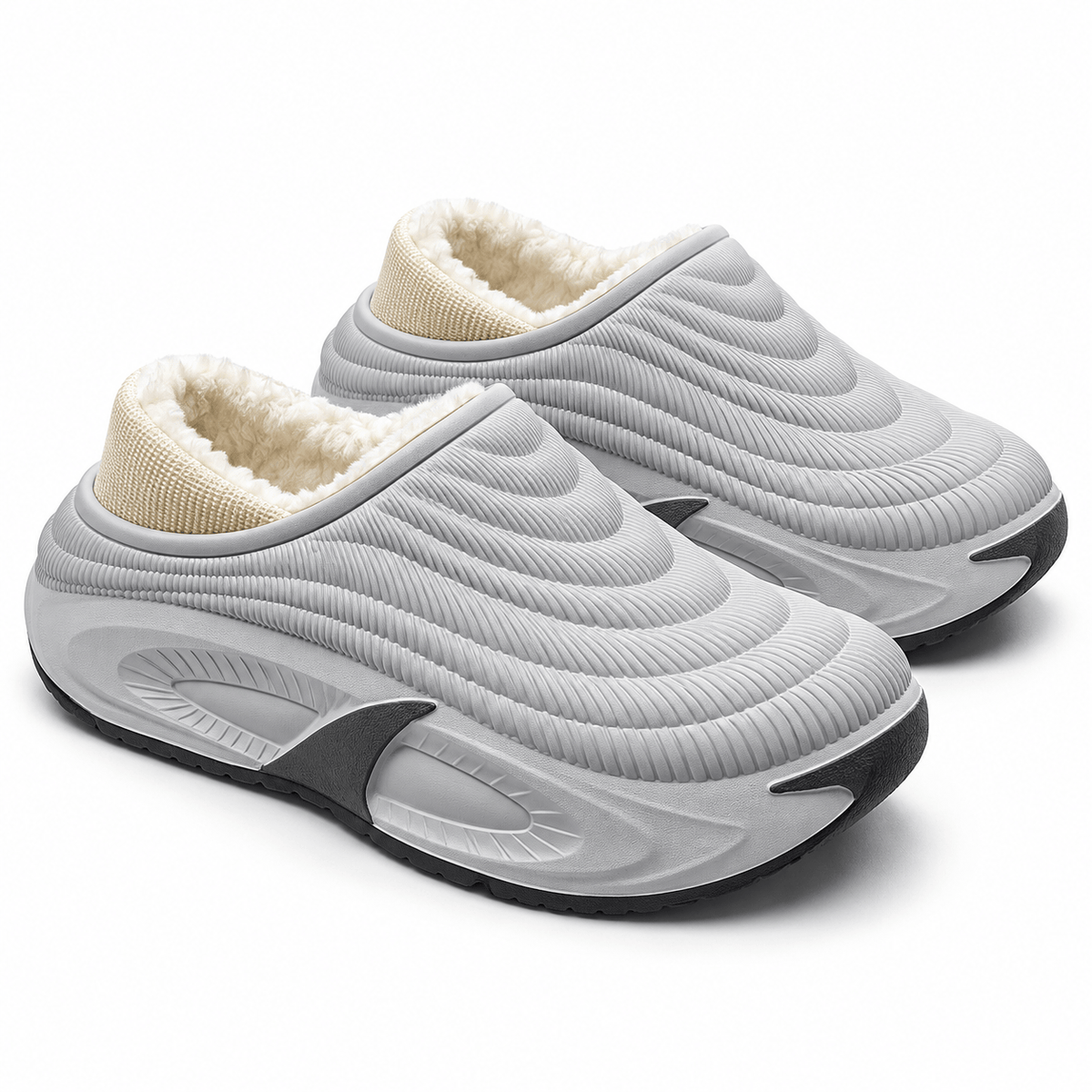 Men's Alden Fleece-Lined Chunky Slippers