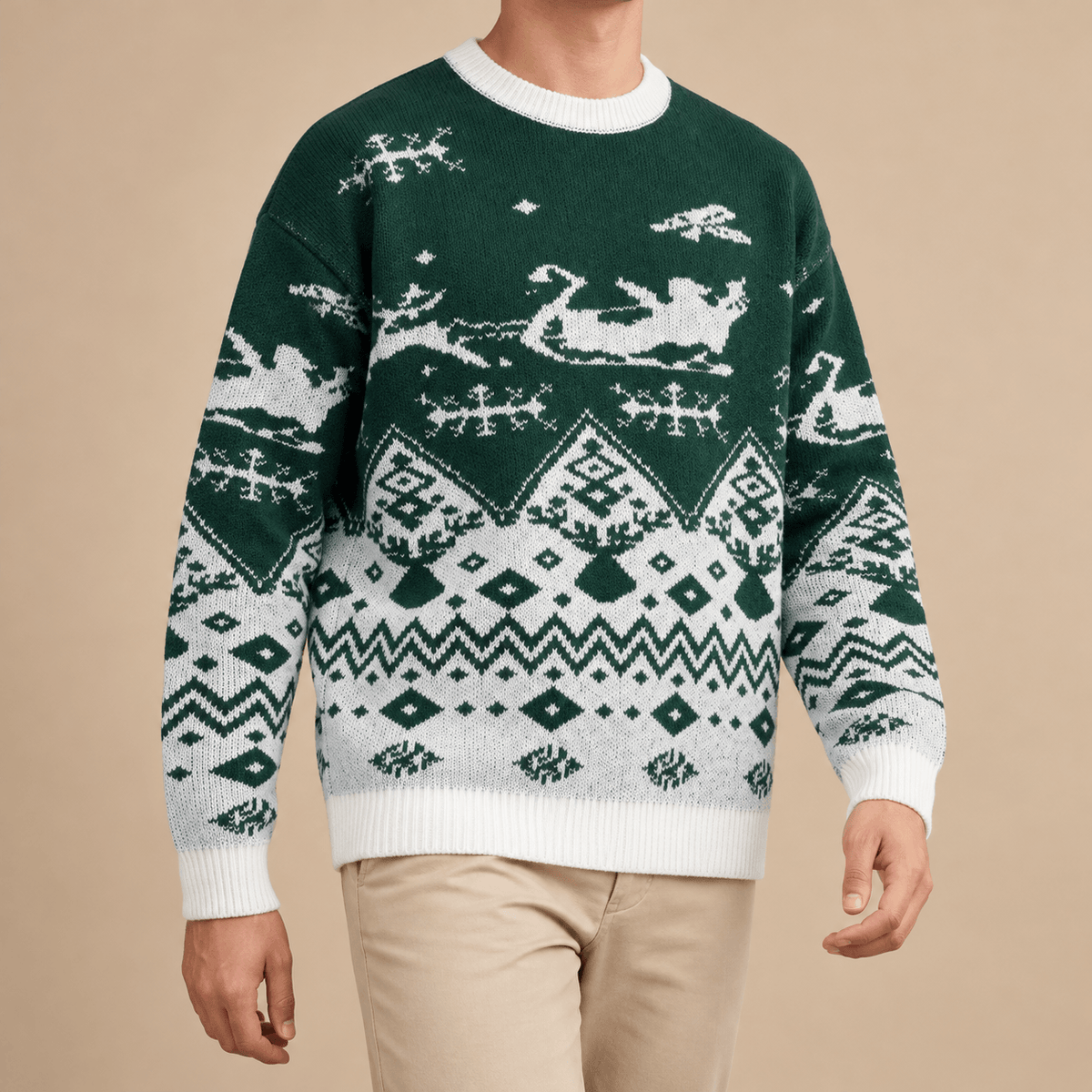 Men's Aldric Fair Isle Christmas Jumper