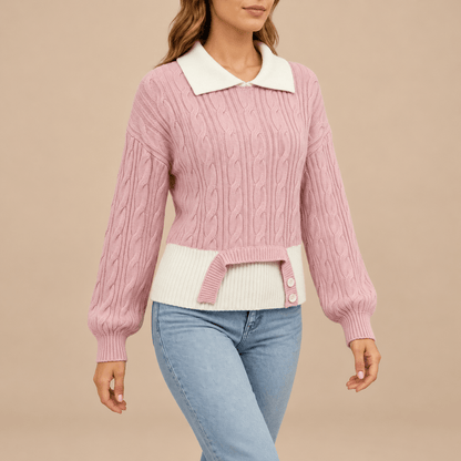 Women's Amelie Cable Knit Jumper