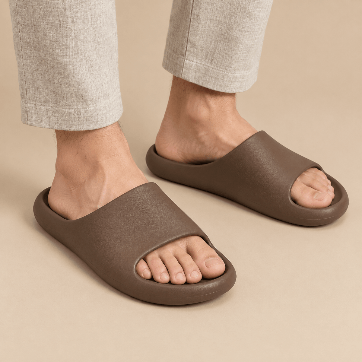 Men's Arlo Cushioned Slip-On Slippers