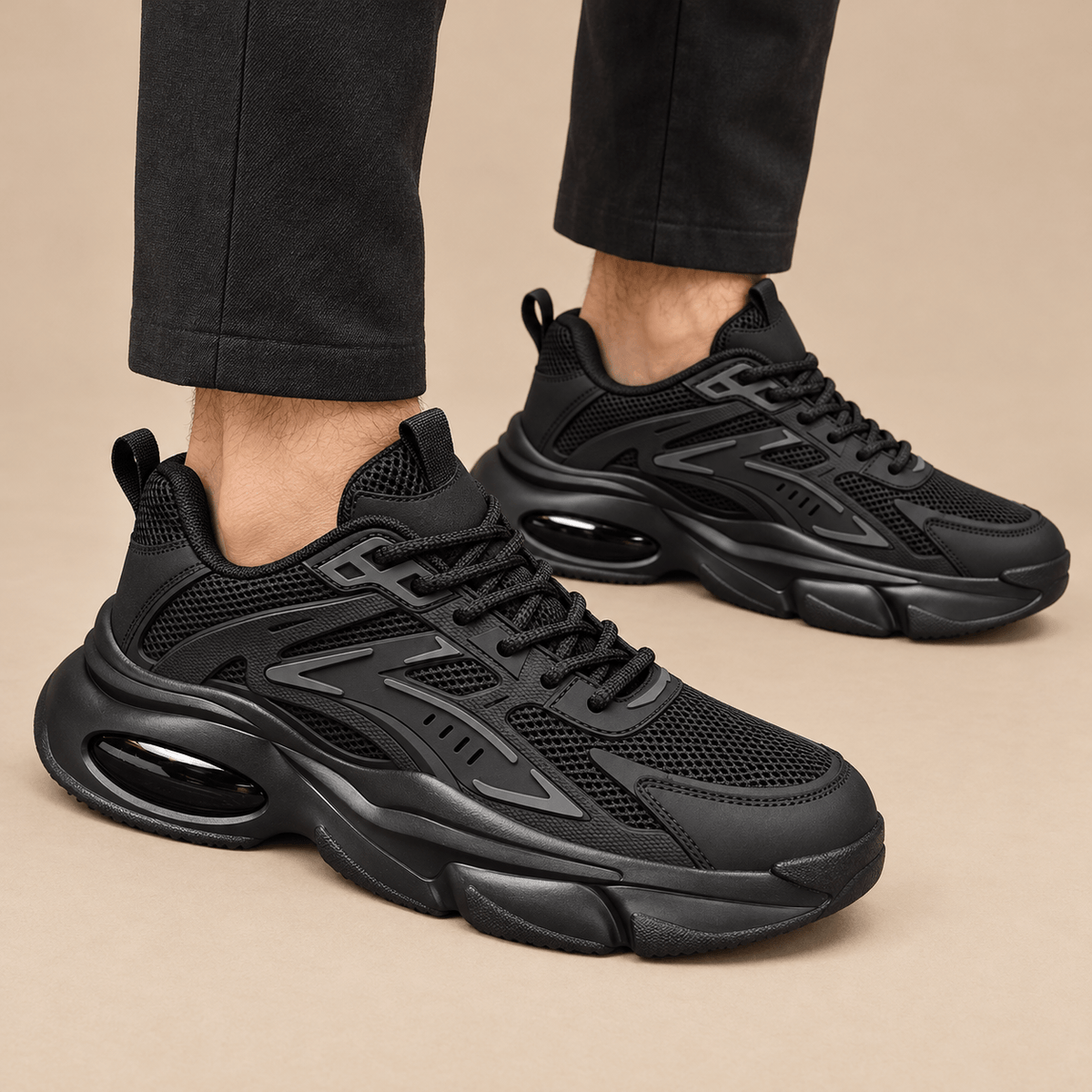 Men's Axel Chunky Mesh Trainers