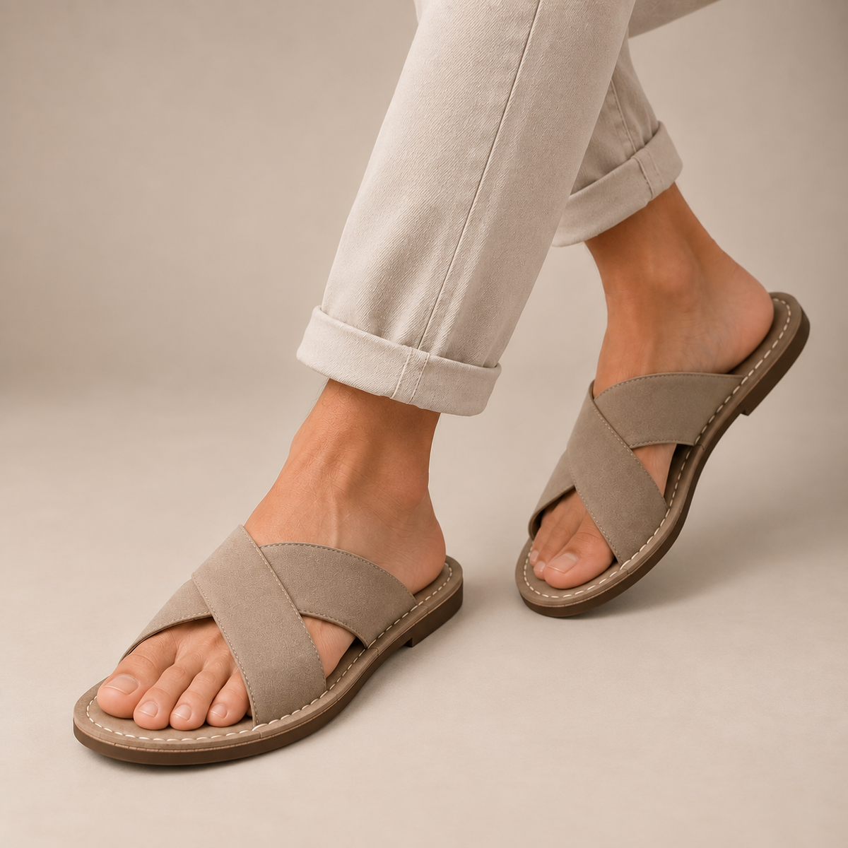 Men's Heritage Cross Strap Sandals