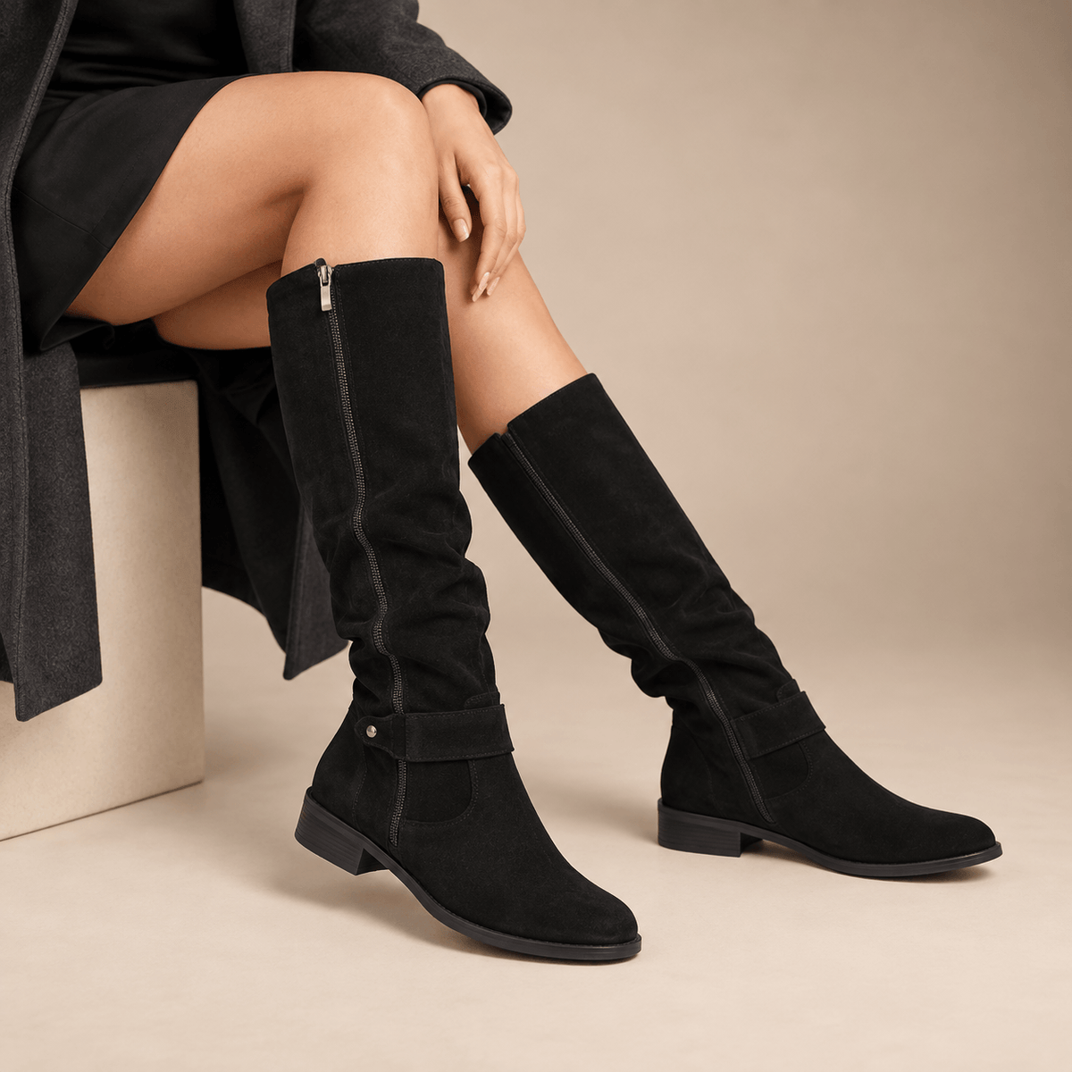 Women's Serenya Suede Knee-High Boots