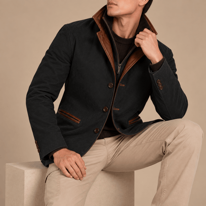 Men's Heritage Suede Look Jacket