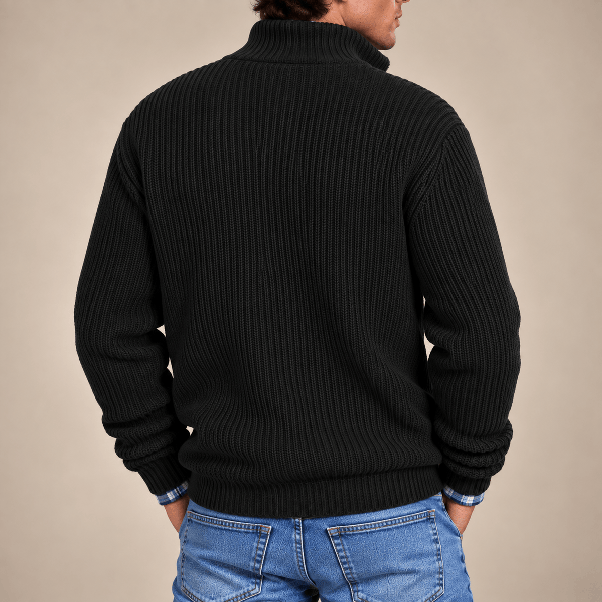 Men's Louis Heritage Half-Zip Sweater