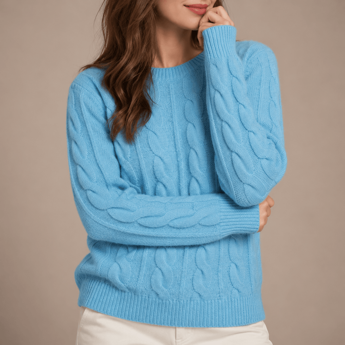 Women's Lyanna Heritage Cable Knit Sweater