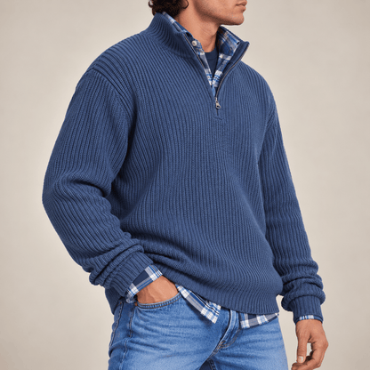Men's Louis Heritage Half-Zip Sweater