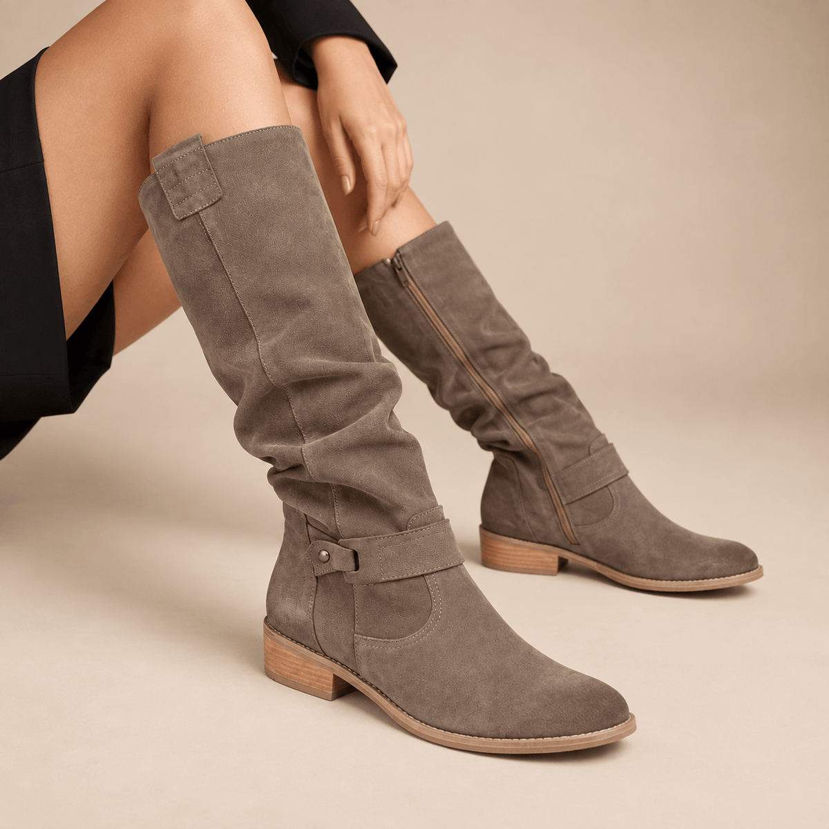 Women's Serenya Suede Knee-High Boots