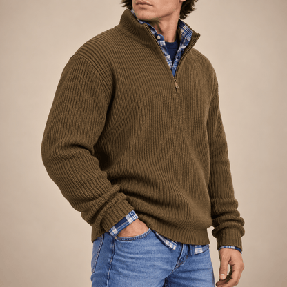 Men's Louis Heritage Half-Zip Sweater