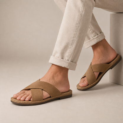 Men's Heritage Cross Strap Sandals