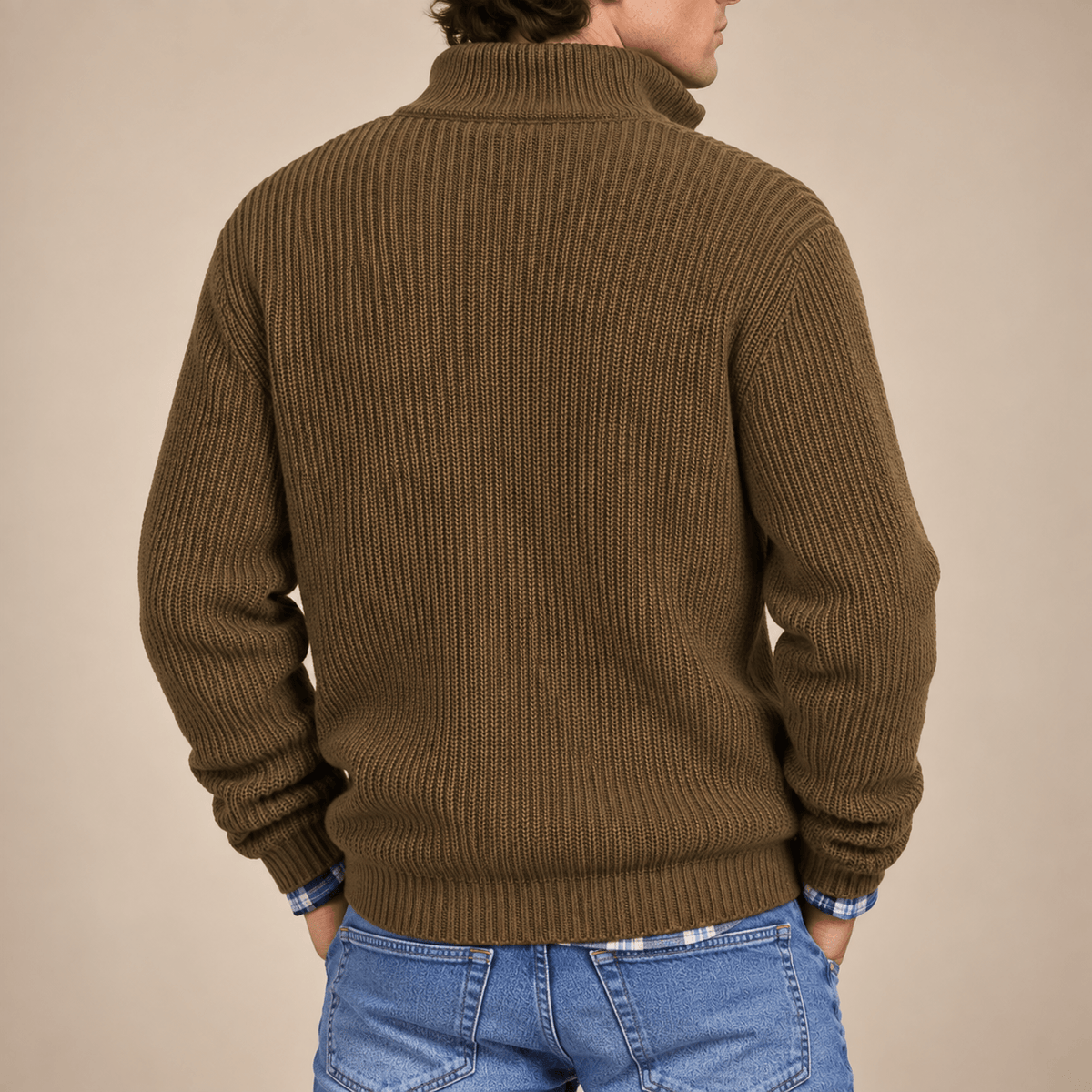 Men's Louis Heritage Half-Zip Sweater