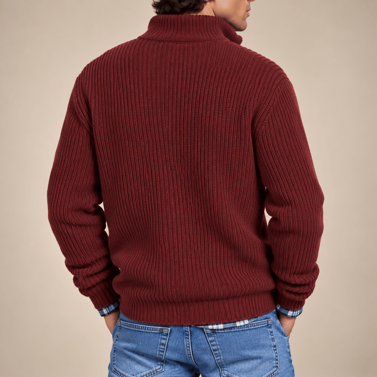 Men's Louis Heritage Half-Zip Sweater