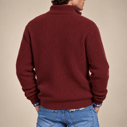 Men's Louis Heritage Half-Zip Sweater