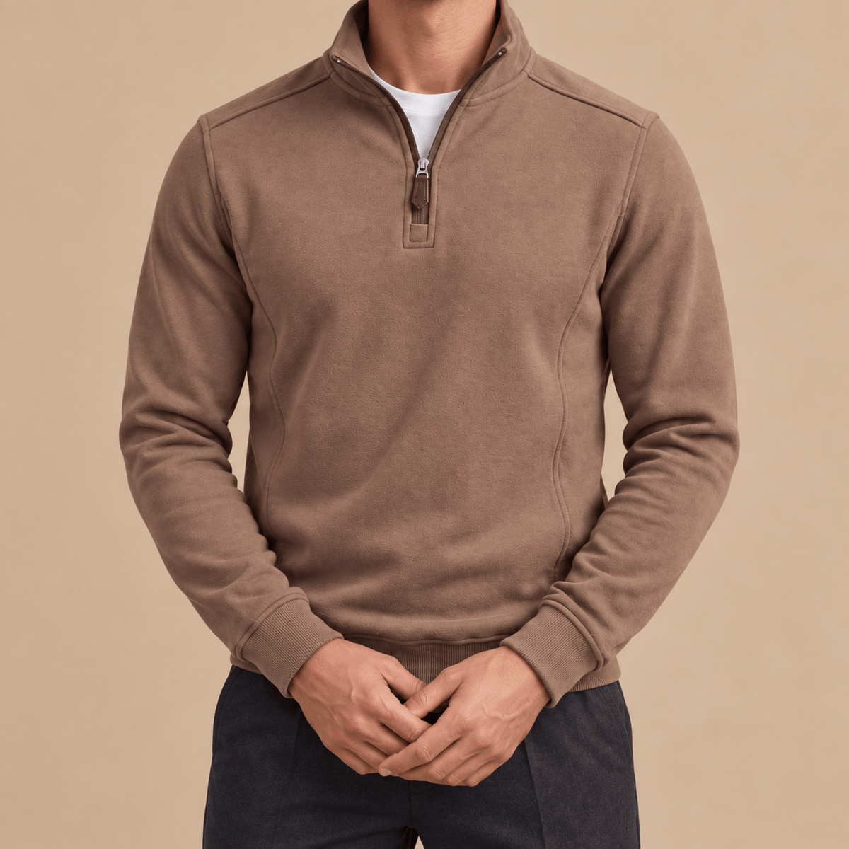 Men's Callan Refined Quarter-Zip Pullover