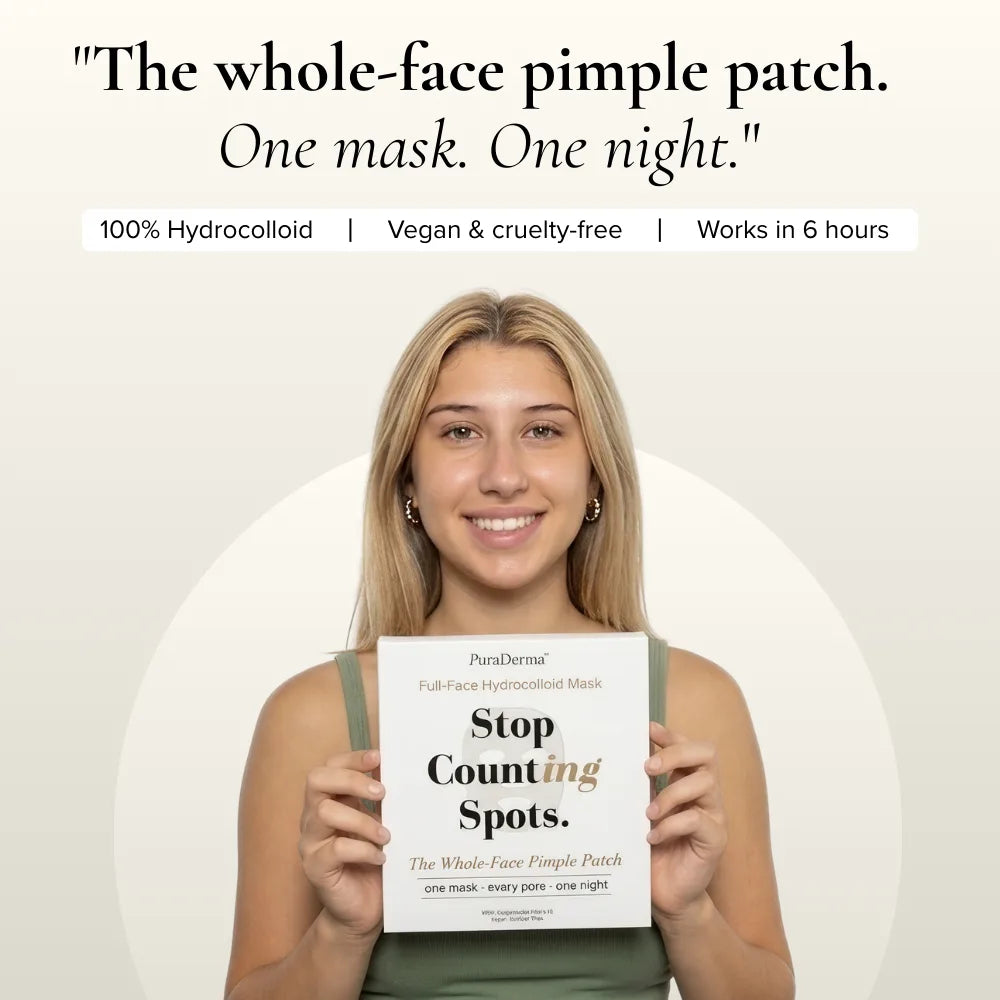 Full-Face Pimple Hydrocolloid Mask