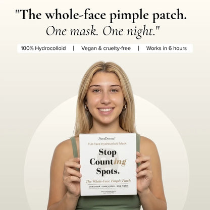 Full-Face Pimple Hydrocolloid Mask