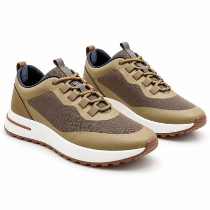 Men's Corvin Mesh Panel Cushioned Trainers