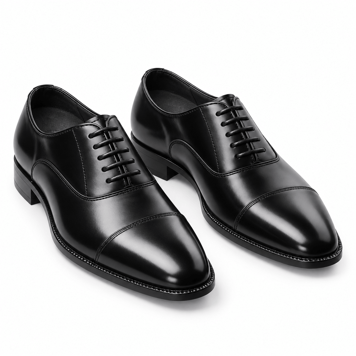 Men's Dorian Leather Cap-Toe Oxford Shoes