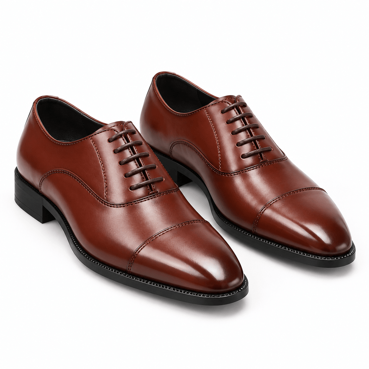 Men's Dorian Leather Cap-Toe Oxford Shoes