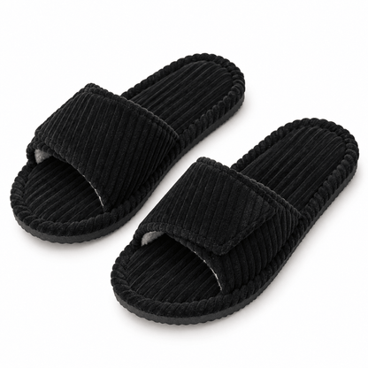 Women's Elodie Corduroy Adjustable Slide Slippers