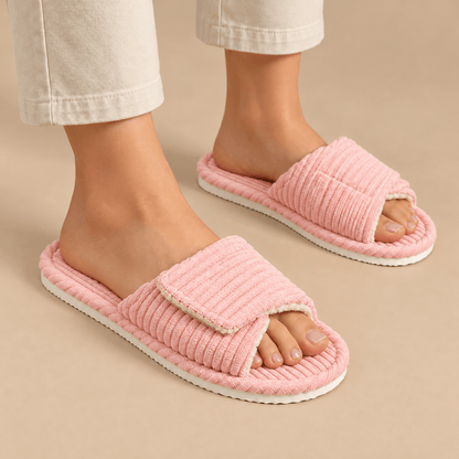 Women's Elodie Corduroy Adjustable Slide Slippers