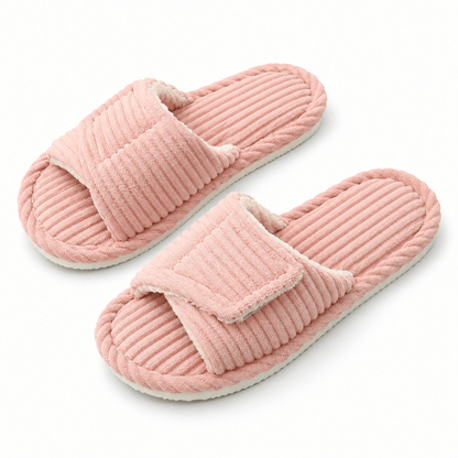 Women's Elodie Corduroy Adjustable Slide Slippers