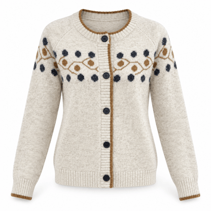 Women's Elowen Fair Isle Knit Cardigan