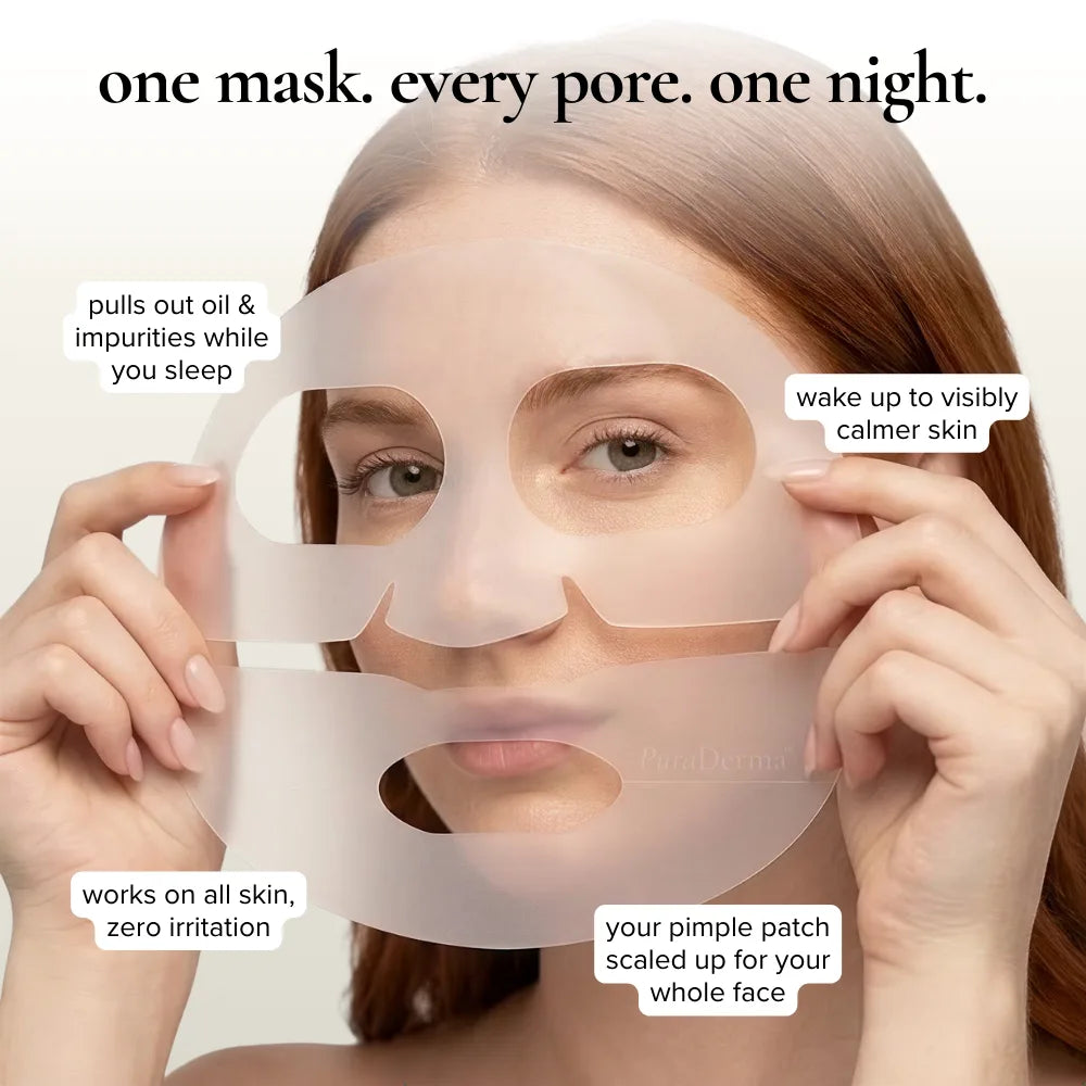 Full-Face Pimple Hydrocolloid Mask