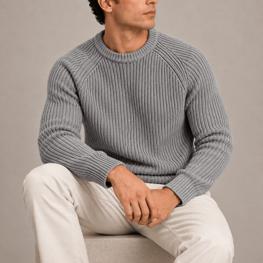 Men's Norwick Ribbed Knit Pullover