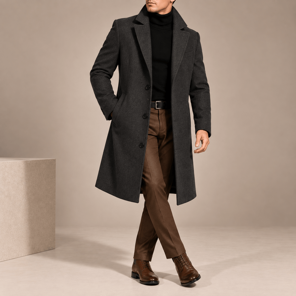 Men's Kensington Longline Overcoat