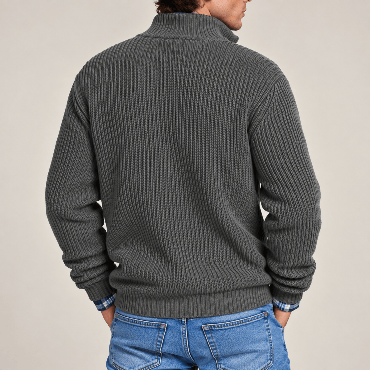 Men's Louis Heritage Half-Zip Sweater