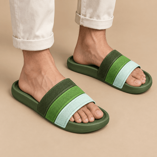 Men's Kellan Colourblock Casual Slide Slippers
