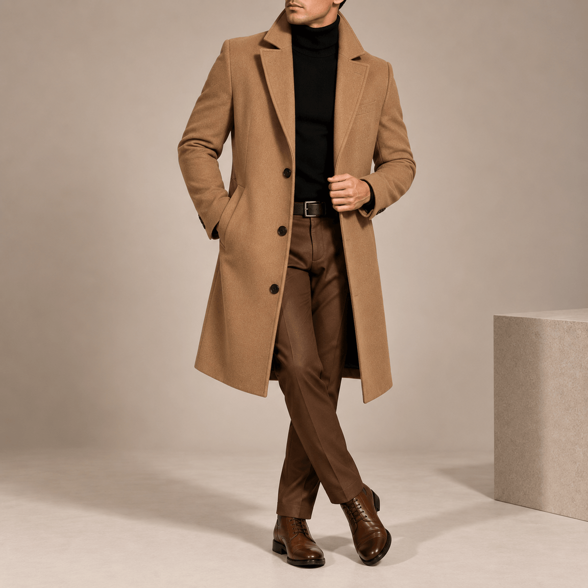 Men's Kensington Longline Overcoat