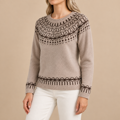 Women's Maren Nordic Pattern Jumper