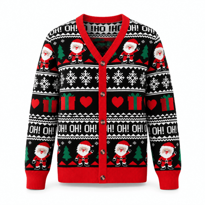 Unisex Merrick Festive Christmas Jumper Cardigan