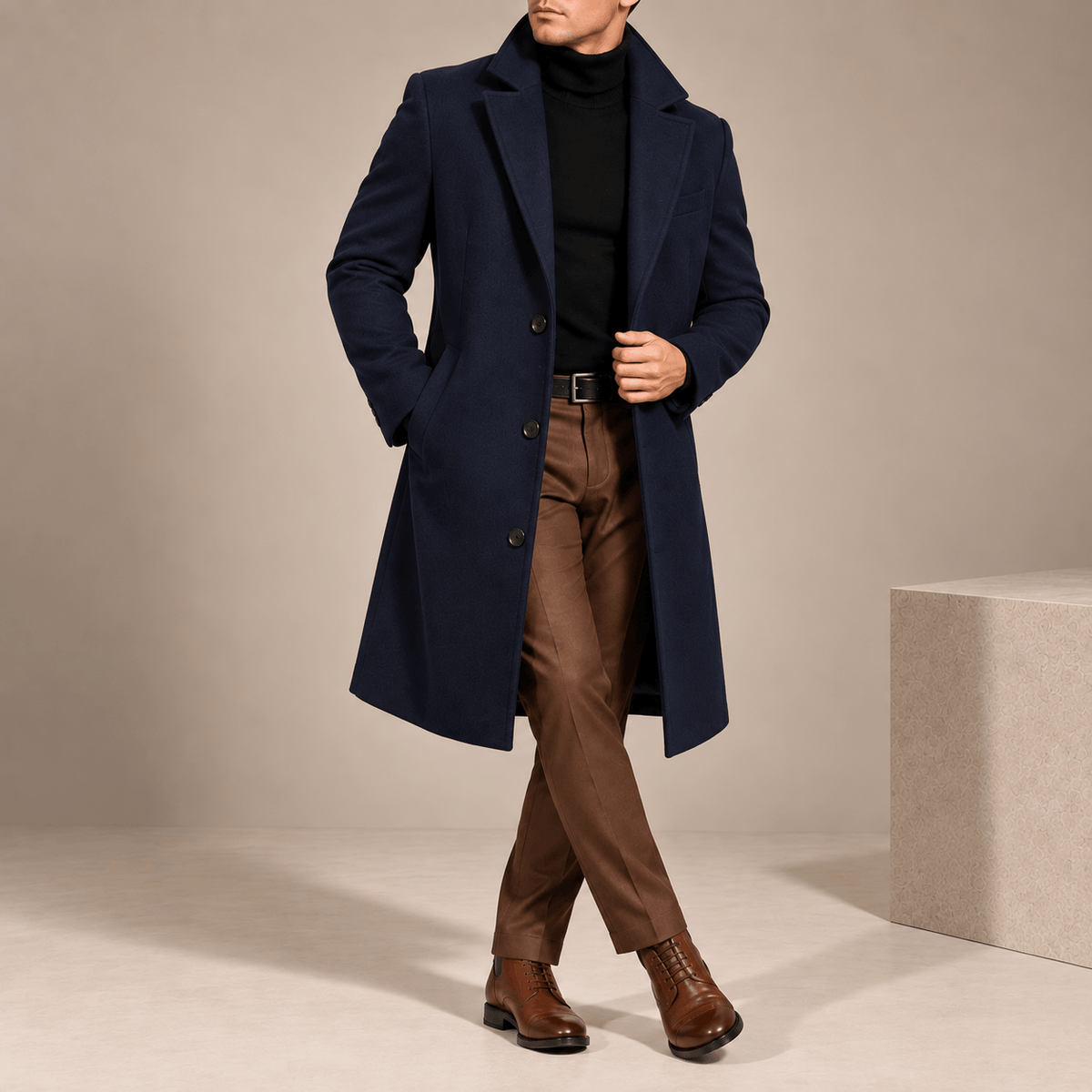 Men's Kensington Longline Overcoat