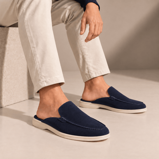 Men's Bellamy Open-Back Loafers