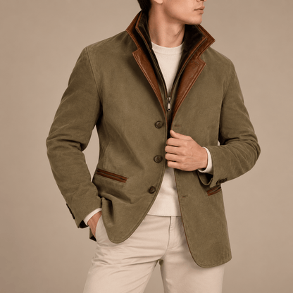 Men's Heritage Suede Look Jacket
