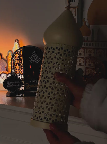 Ramadan Decorative LED Lantern - Set of 3