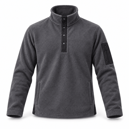 Men's Ronan Outdoor Fleece Snap-Neck Pullover