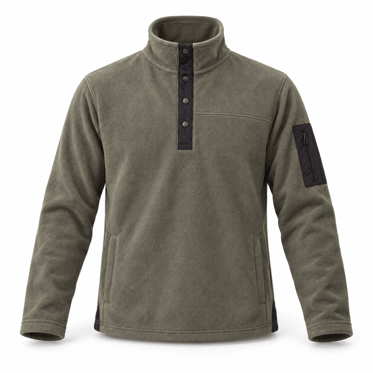 Men's Ronan Outdoor Fleece Snap-Neck Pullover