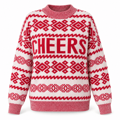 Women's Rosamelle Festive Cheers Christmas Jumper
