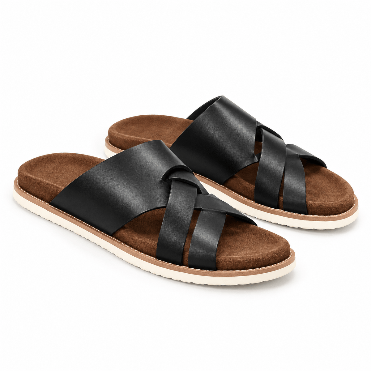 Men's Rowan Cross-Strap Casual Sandals