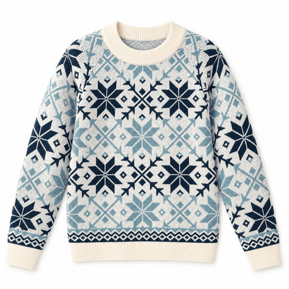 Women's Serenelle Snowflake Christmas Jumper