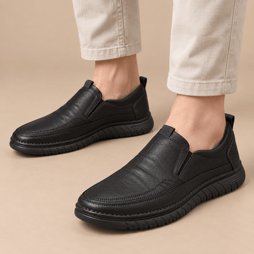 Men's Tavian Soft Leather Slip-On Casual Shoes
