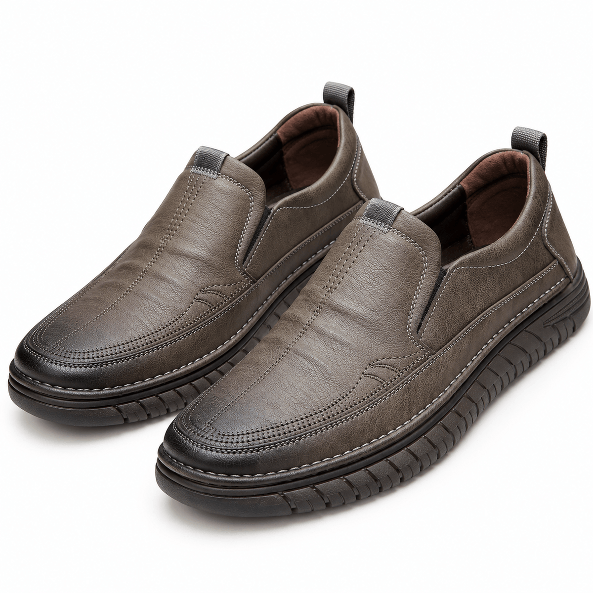 Men's Tavian Soft Leather Slip-On Casual Shoes